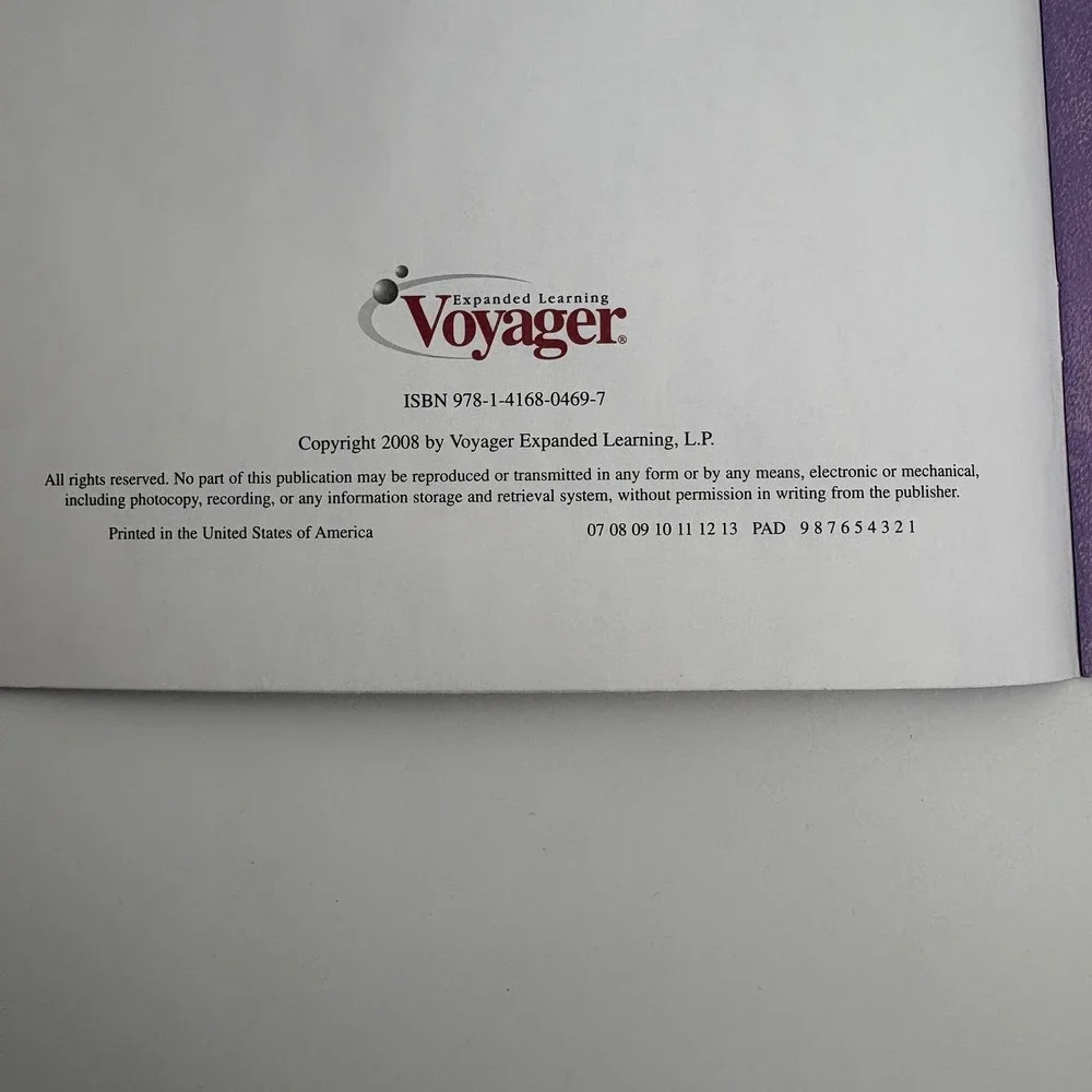 Voyager Passport D Fluency 3 5 6 Workbook‎ Reading Lot 3 Multi PB Voyager USA